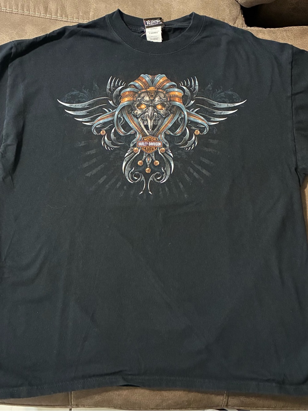 Y2K Harley Davidson Keystone South Dakota Shirt Size XL